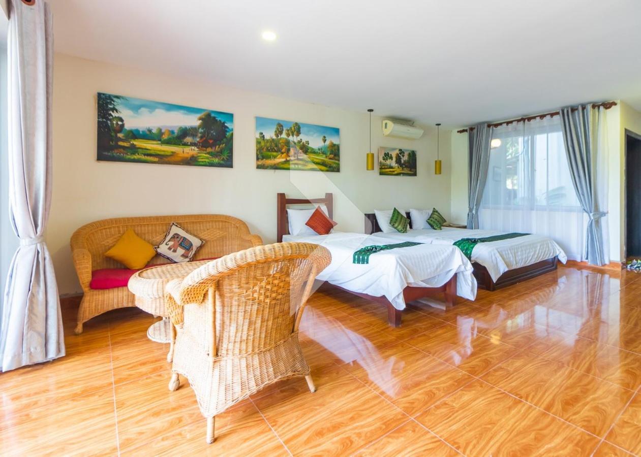 Hak Boutique Residence Siem Reap Quarto foto